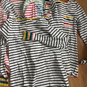 Boden crazy stripe long sleeve tees